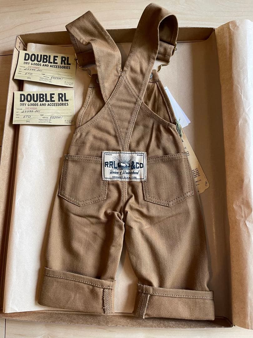 RRL ダブルアールエル SALESMAN SAMPLE オーバーオール