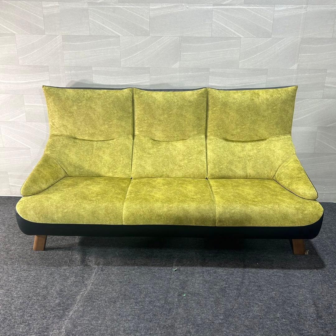 アサヒ木工 ソファ 布張り 3人掛け Tron 3P おしゃれ 家具 d3109