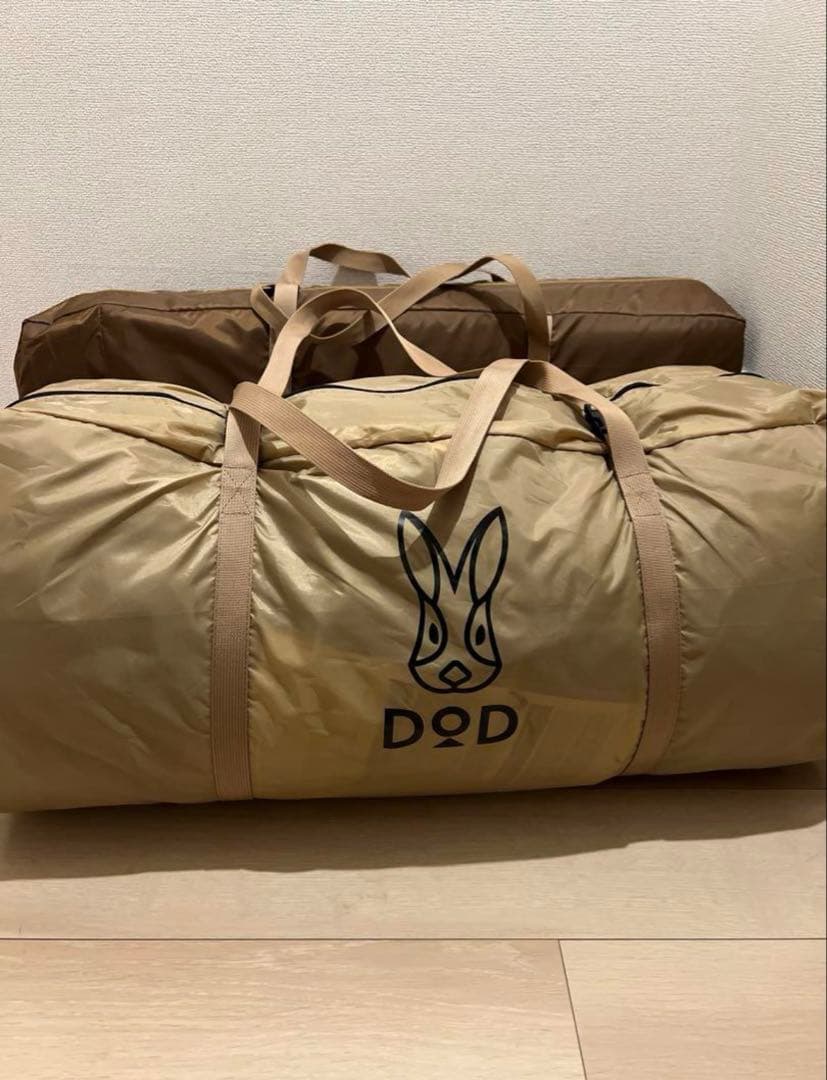 【新品•未使用】DOD カマボコテント3M テントセット ベージュ
