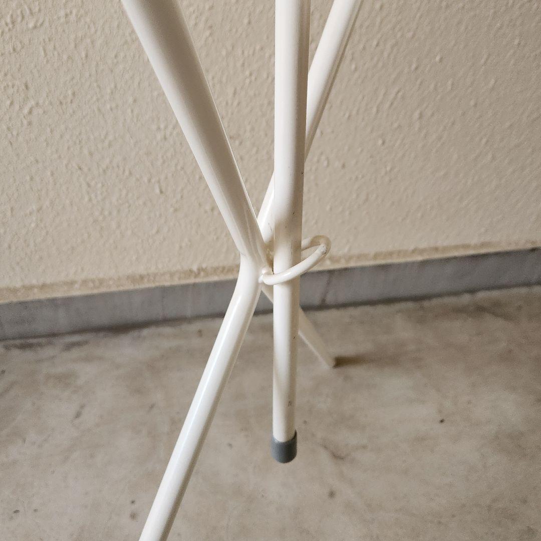 ヴィンテージ 丸型アイアンテーブル ラウンドテーブル 折りたたみテーブル