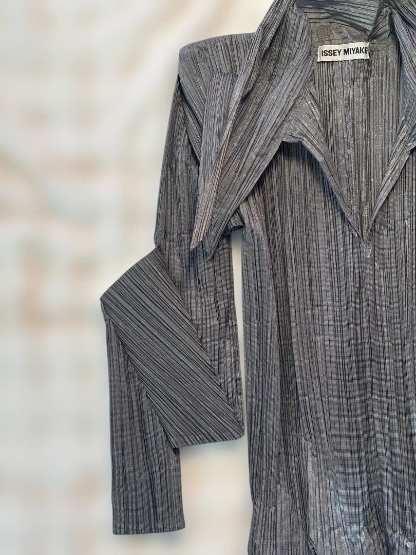 [超希少] ISSEY MIYAKE 変形 3D プリーツ トップス