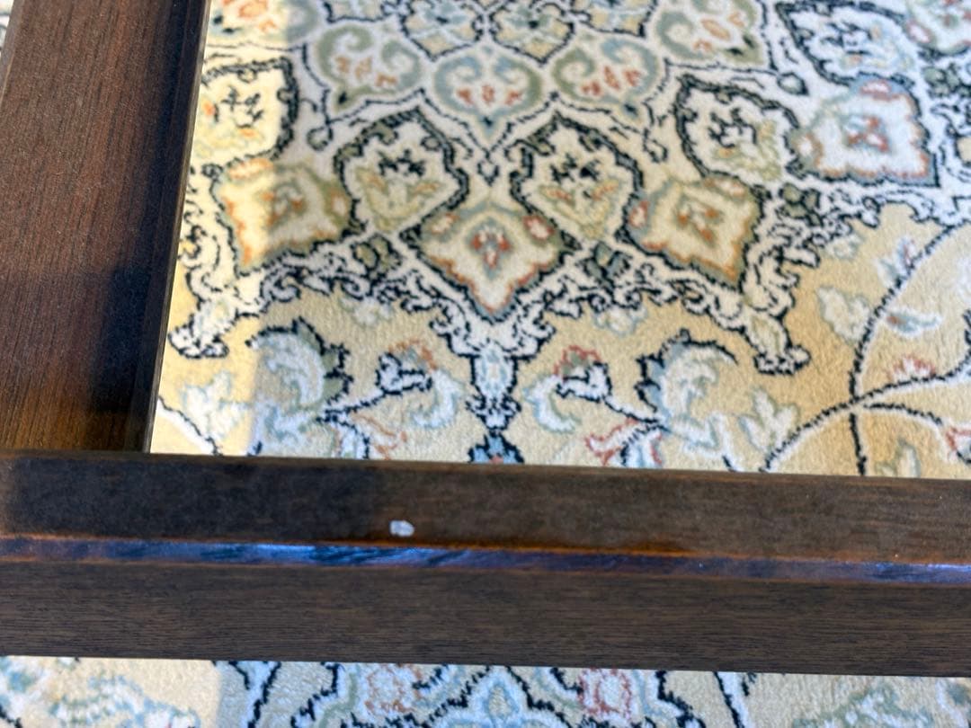 希少　アンティーク　ヴィンテージ　サイドテーブル　オーク材　ヴィンテージ　In