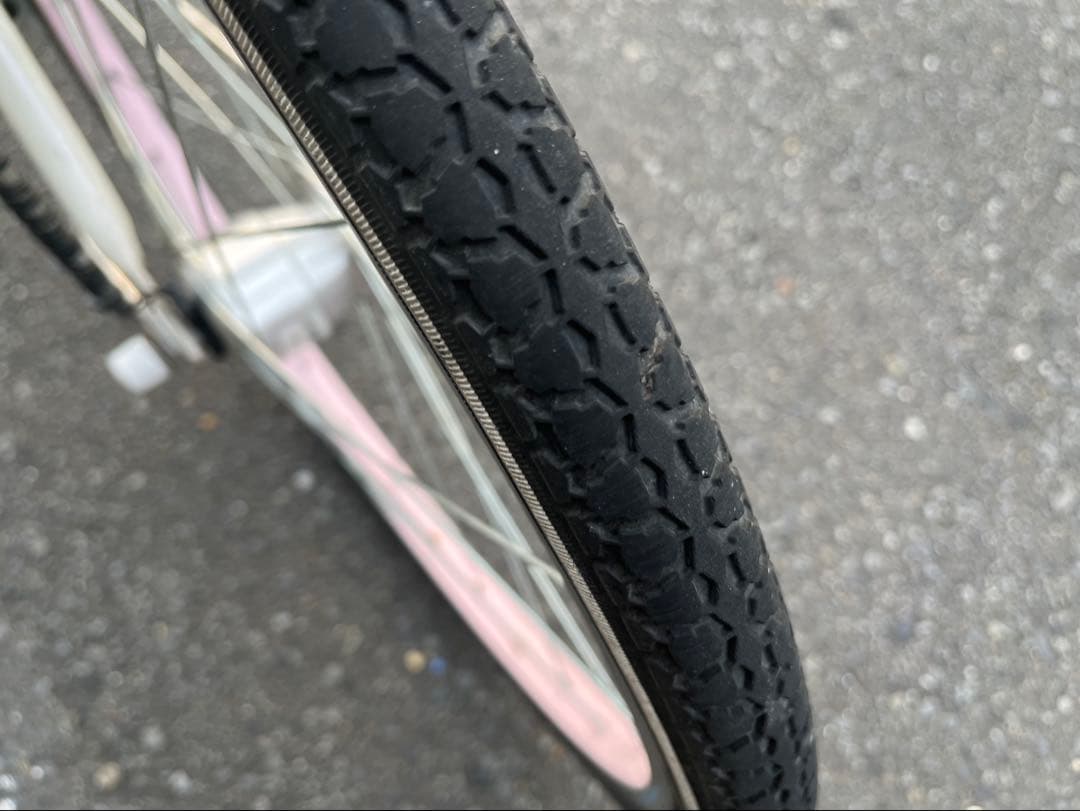 T*u様 中古女の子自転車LEDオートライトGIRL’s LABO 22インチ※