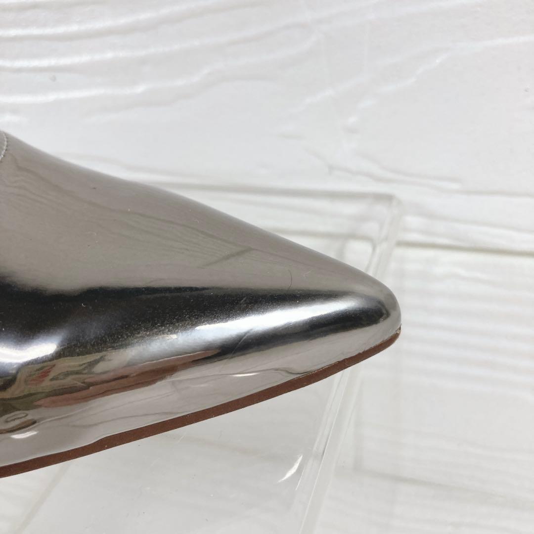 【美品】　GRISEポインテッドストラップスリングバック　22㎝ ミュール