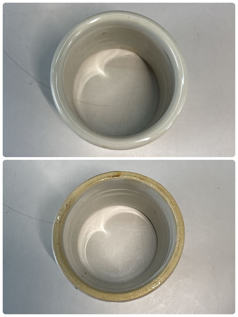 【中古品】スペイン•タラベラ色絵皆具　堀内宗完書付