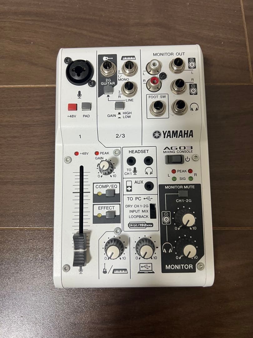 YAMAHA AG03 DJミキサー