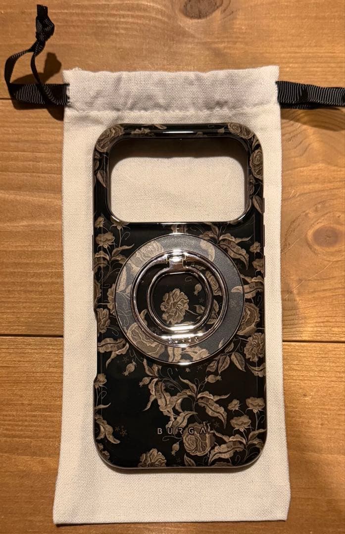BURGA フラワーパターン iPhone 17 Pro ケース
