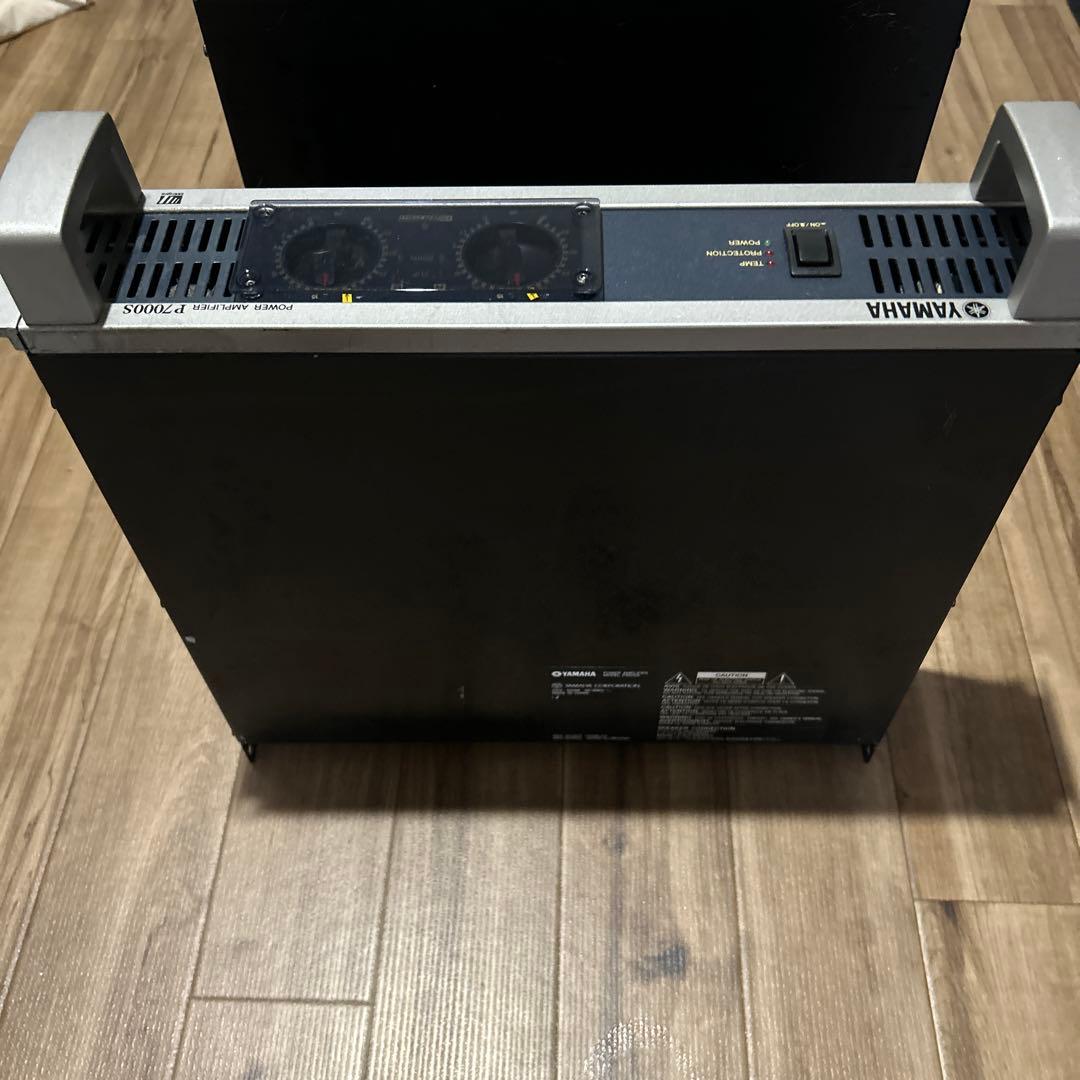 yamaha パワーアンプ　P7000S ジャンク品2台