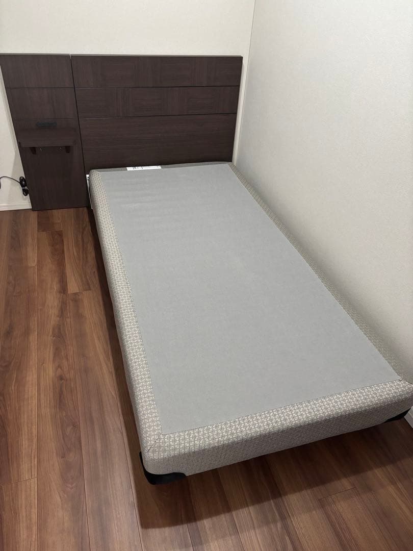 大塚家具 シングルベッドフレーム ダークブラウン