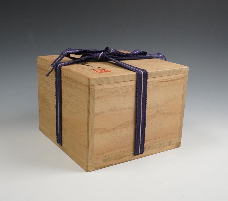 谷口良三 萌黄釉茶碗 茶道具 共箱