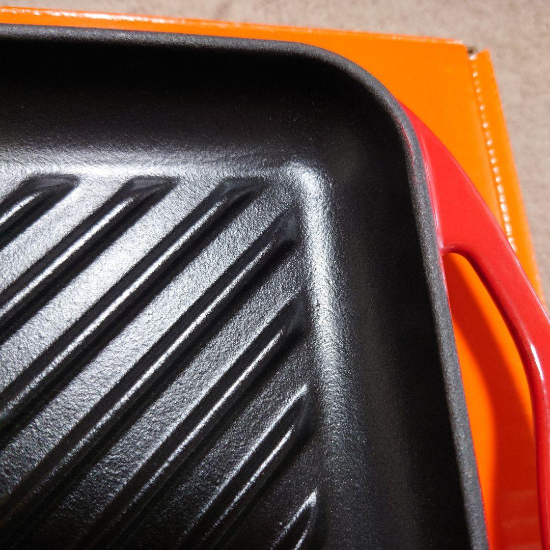 【お値下げ中】未使用　ル・クルーゼ　グリルパン　24cm