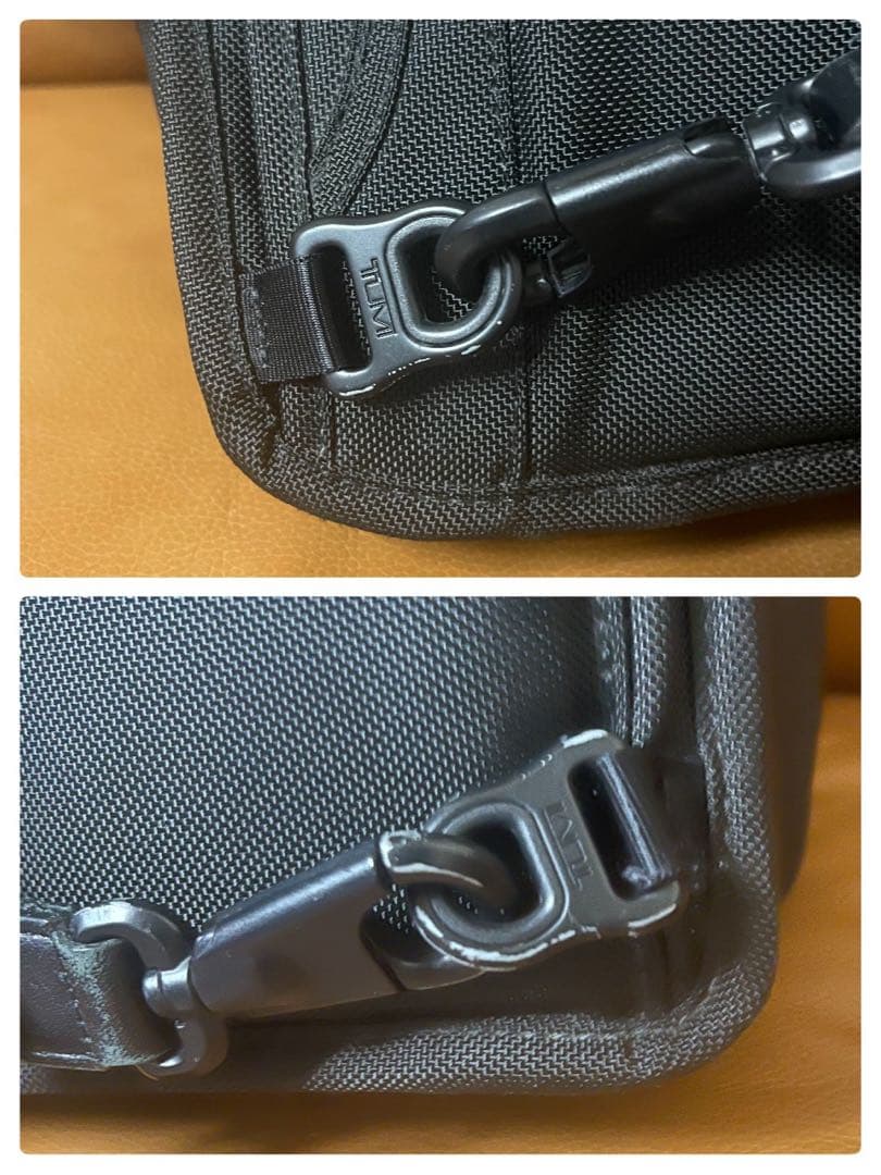 TUMI ナイロン.レザー　ビジネスバッグ　リュック　 3way A4収納　黒