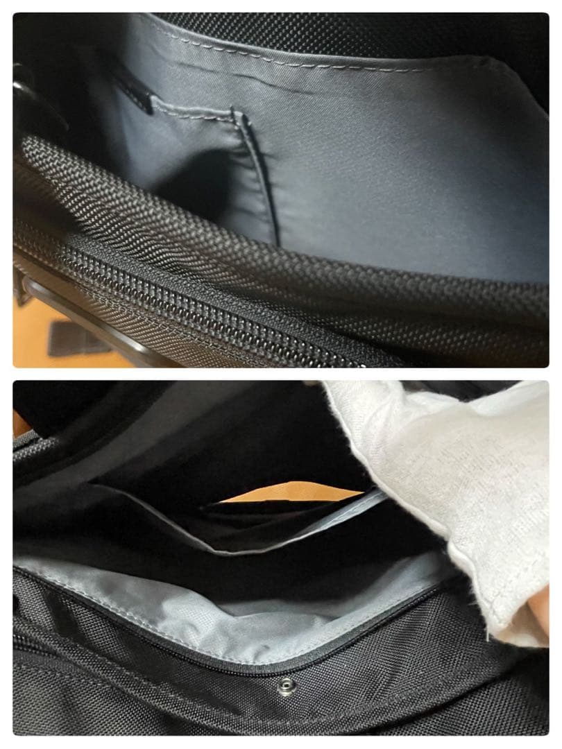 TUMI ナイロン.レザー　ビジネスバッグ　リュック　 3way A4収納　黒