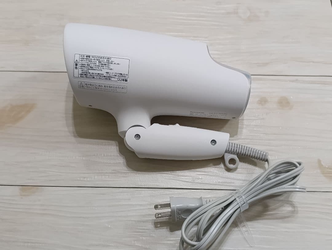 パナソニック ナノケア Panasonic EH-NA0G 22年製 WH 01