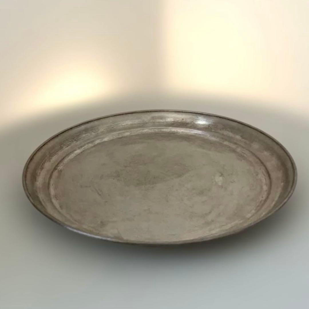 scope スコープ　東屋　小盆 真鍮銀めっき　トレー