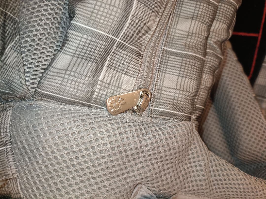 ergobaby 抱っこ紐 グレー・チェック柄 エルゴ　オムニ360 美品