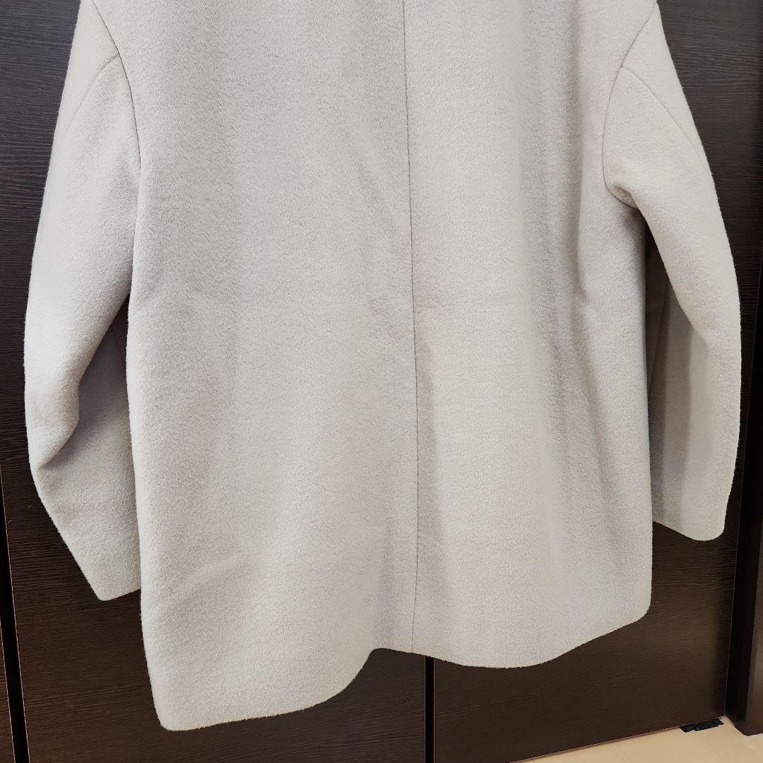 本日限定！【美品】ヴィクトリアン ウール ハーフコート グレージュ
