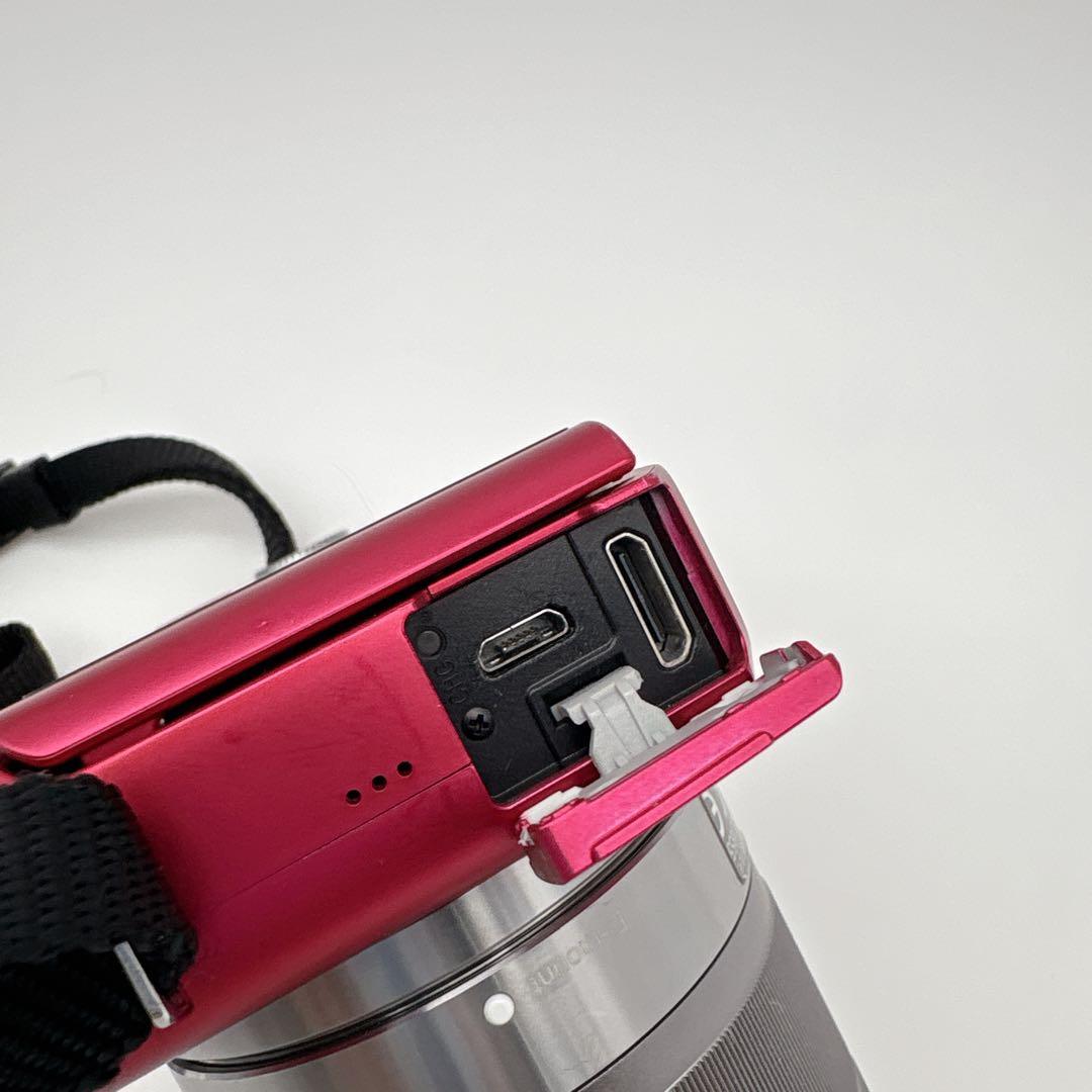 SONY NEX-3 赤 ミラーレス一眼カメラ