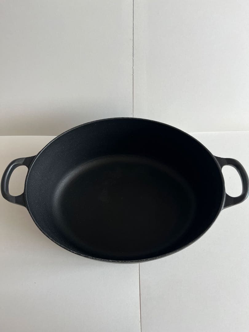 廃盤　ルクルーゼ　ココットオーバル 27cm マットブラック