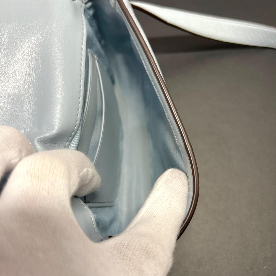 ✨正規品＆極美品‼️✨ コーチ レザー ウエストバッグ ヒップバッグ ブルー