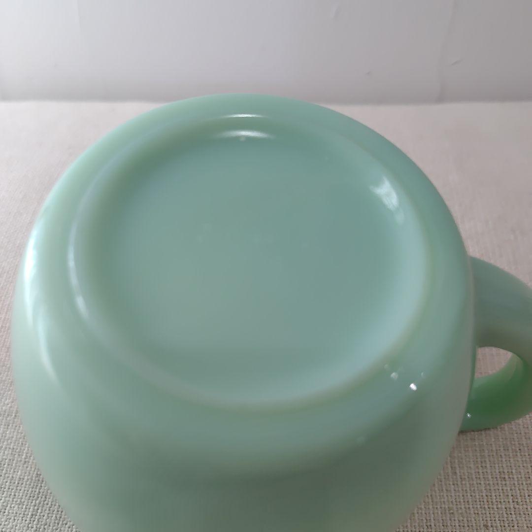 【美品】Fireking ファイヤーキング ジェダイ ミルクピッチャー 花瓶