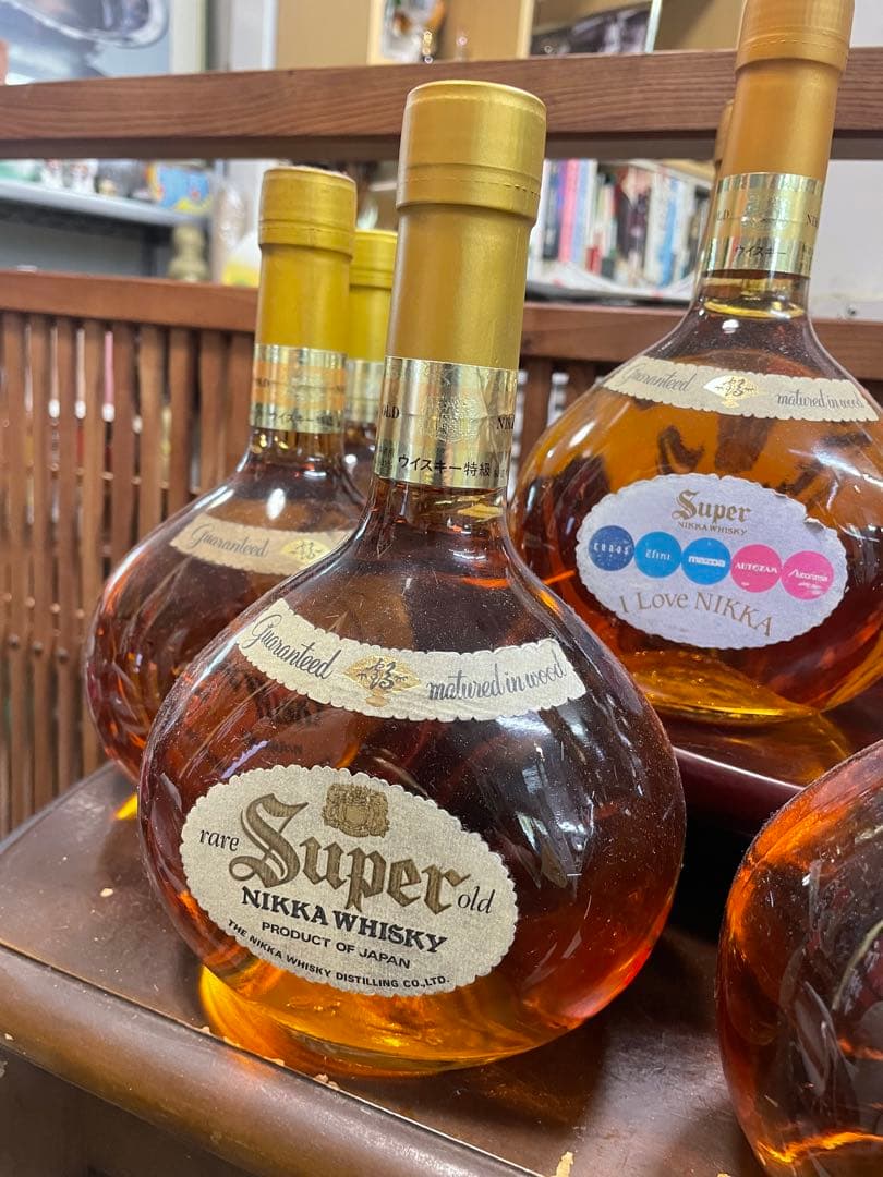 超貴重品　スーパーニッカウヰスキー　１０本ヴィンテージ　超希少品　大値引きします