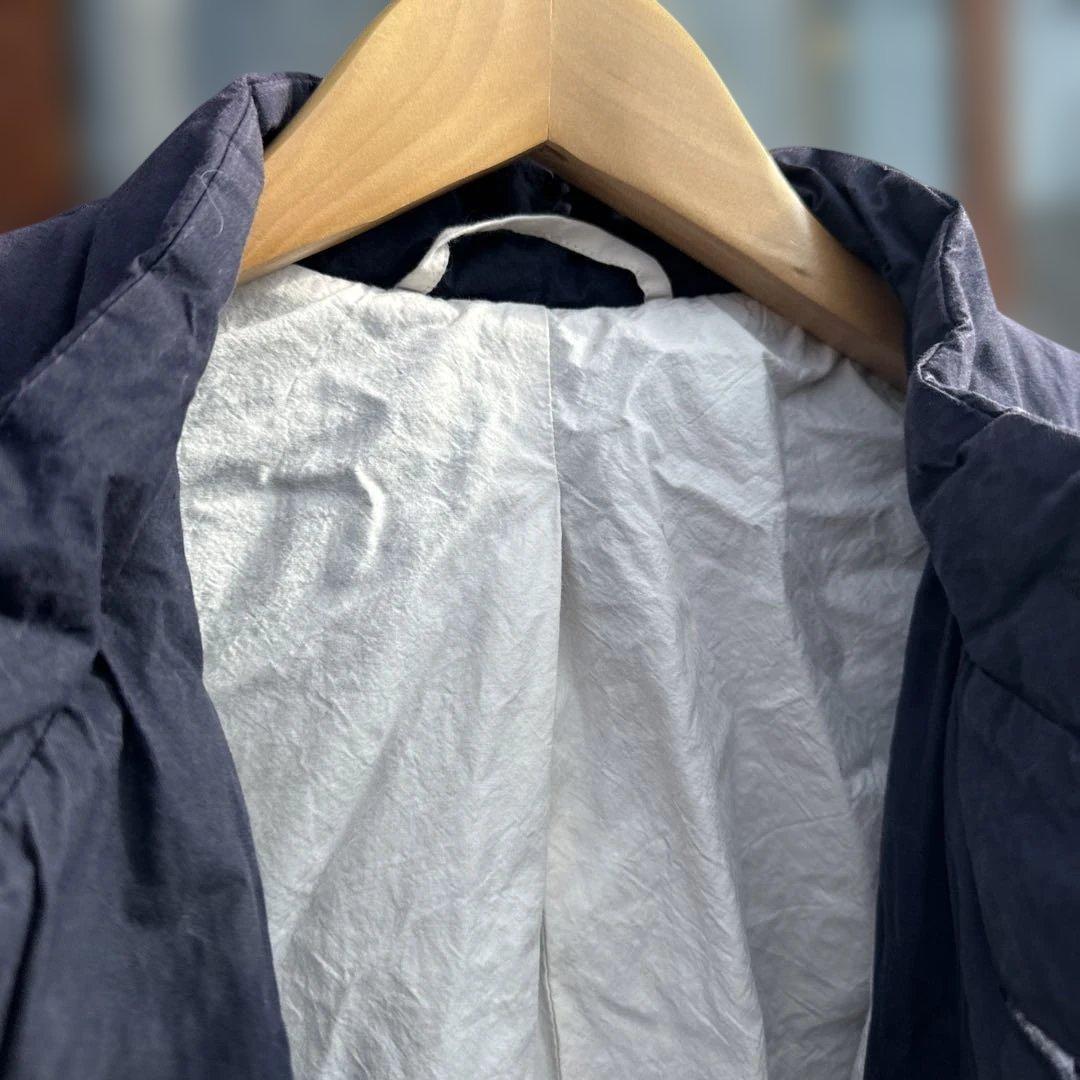 CASEY CASEY スタンドカラーコート　サイズS表記　中古品　色褪せヤケ有