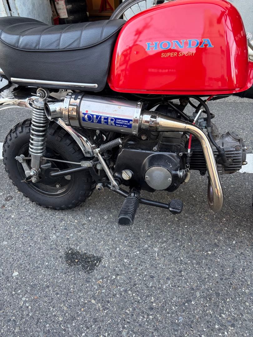 ゴリラ　モンキーOVER ステンレス マフラー