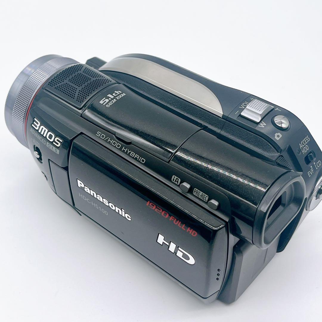【美品】Panasonic HS100 デジタルハイビジョンカメラ