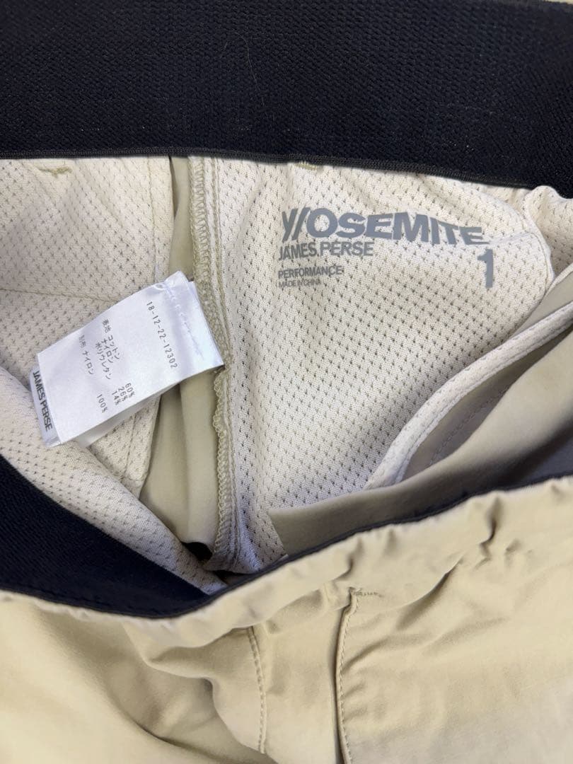 【美品】JAMES PERSE (ジェームスパース）　パフォーマンスゴルフパンツ