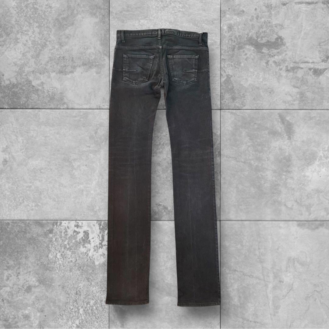 ディオールオム スリムストレート ブラックウォッシュ デニム 29インチ