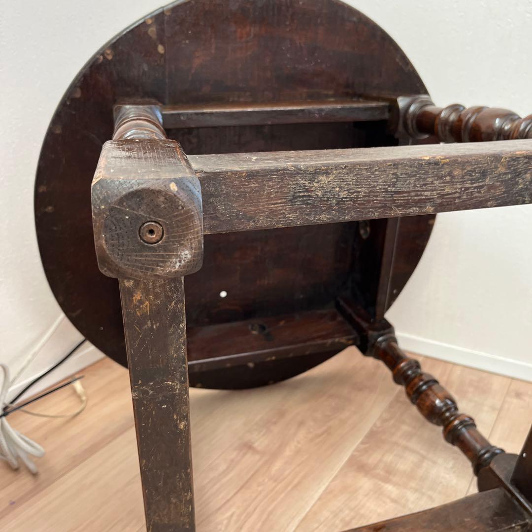 イギリスアンティーク　サイドテーブル　コーヒーテーブル　1930年頃