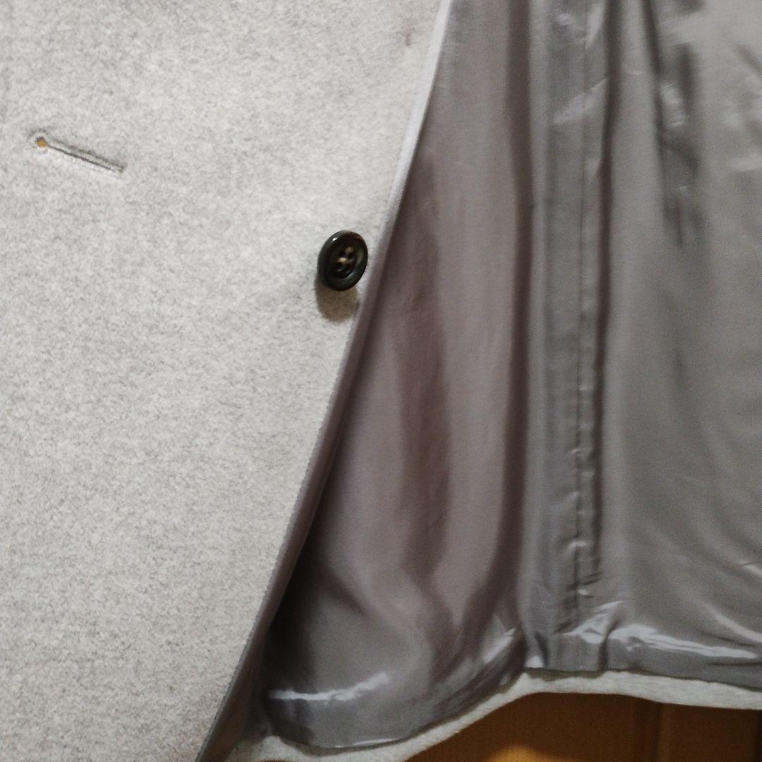 【NOBLE】ノーブル MTR ビッグカラー Pコート ベージュ 36