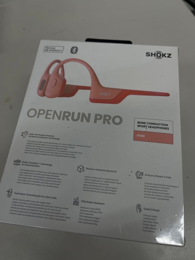 ショックス 骨伝導イヤホン OpenRun Pro SKZ-EP-000010