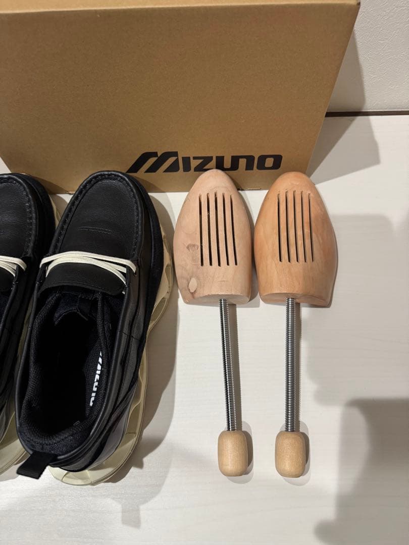 ミズノ Wave Prophecy Moc ゴアテックス ブラック オフホワイト