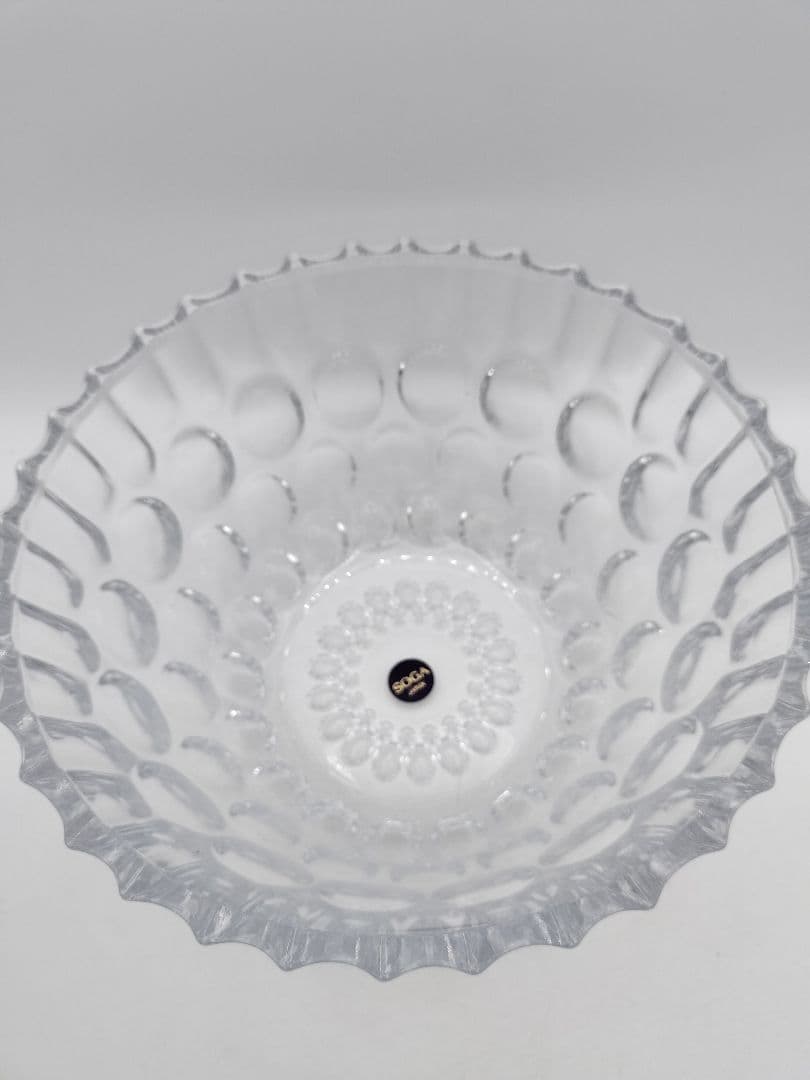 c094 水指 義山 ガラス SOGA 茶道具 古物