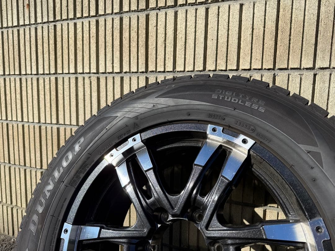 バリ溝　プラド 265/60/18ダンロップスタッドレス