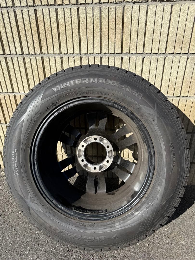 バリ溝　プラド 265/60/18ダンロップスタッドレス