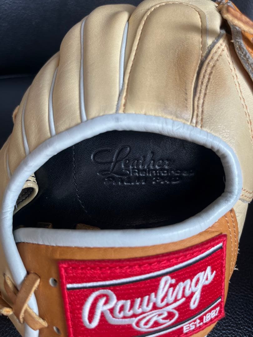 【美品】RAWLINGS ローリングス　グローブ　オールラウンド用　右利き　野球