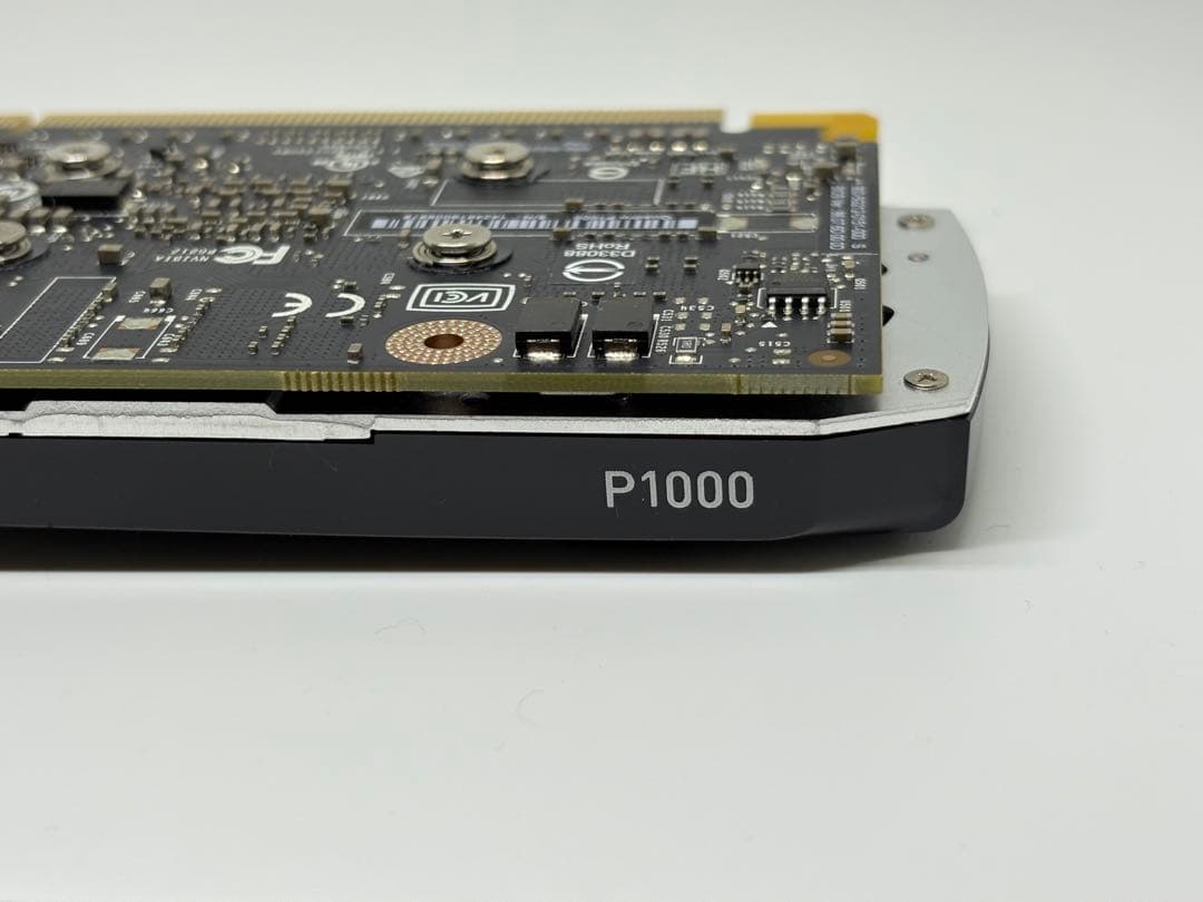 NVIDIA QUADRO P1000★ロープロファイルブラケット