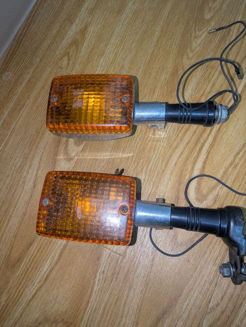 xj400 ウインカー前後　リア取り付けステー有り