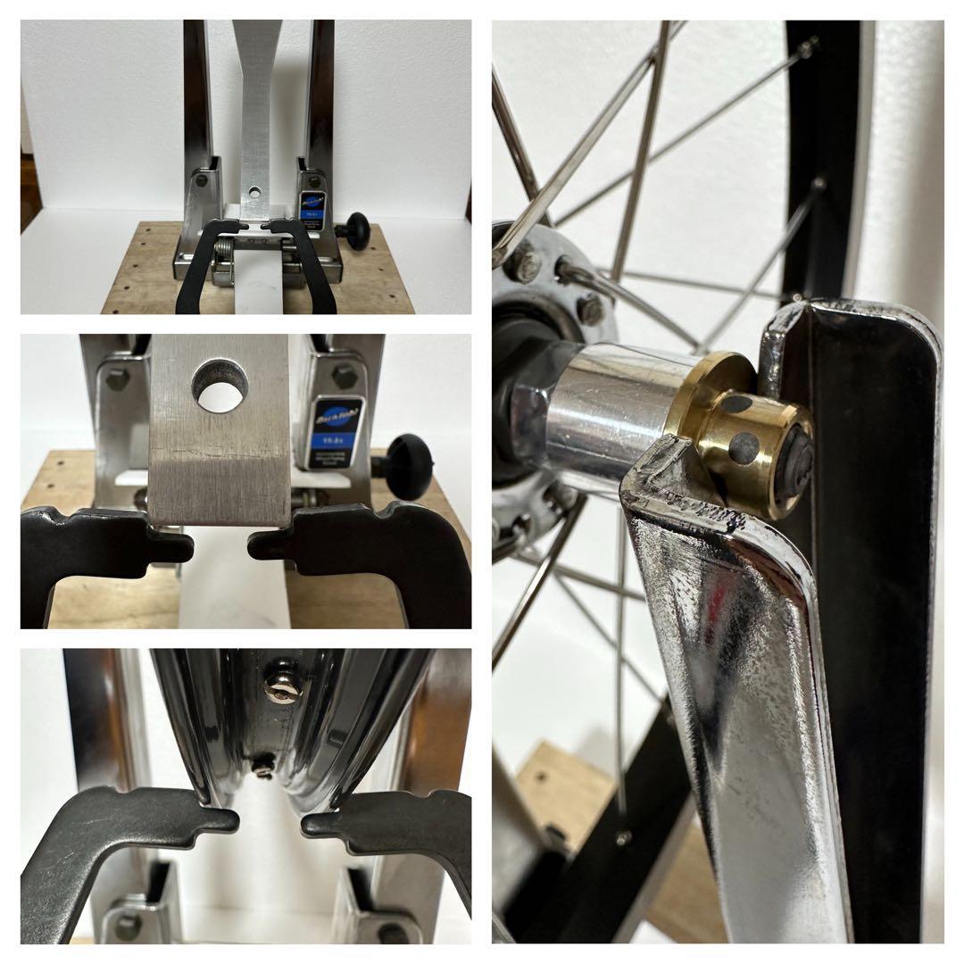 ヤマハPAS 20インチ純正部品使用による完全手組み前輪ホイル