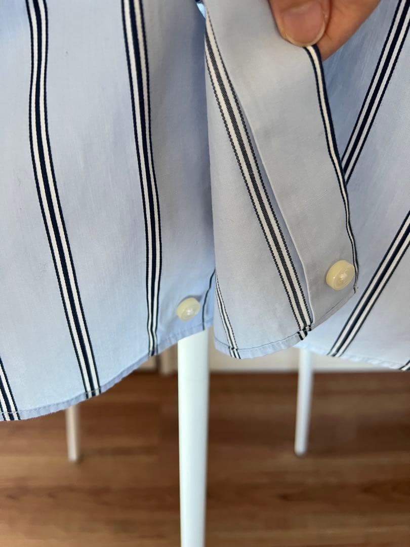 MADISON BLUE ストライプ2wayシャツ