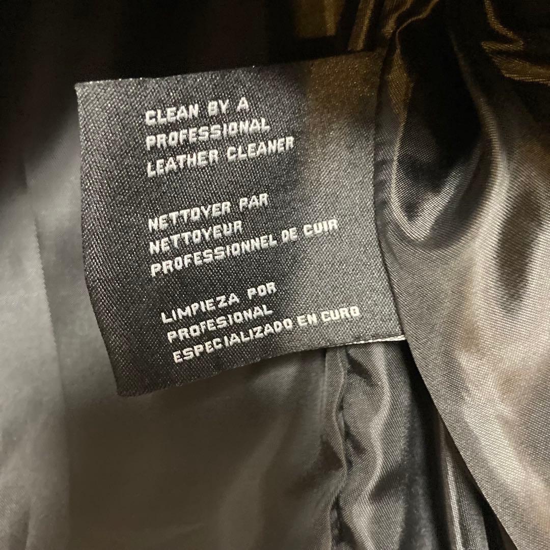 MICHAEL KORS シングルライダース レザージャケット　L