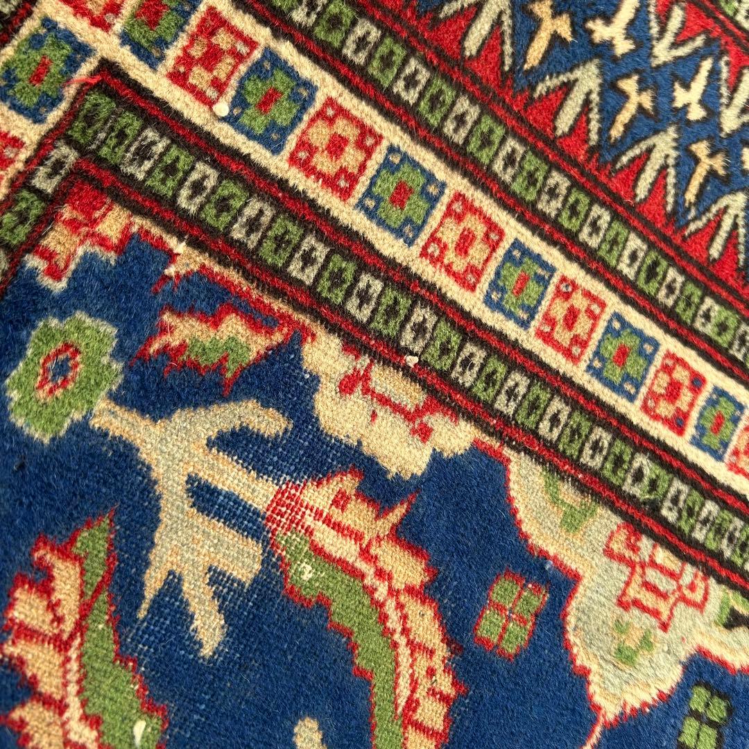 【1980s Vintage】151cm × 89cm ラホール産 ラグ