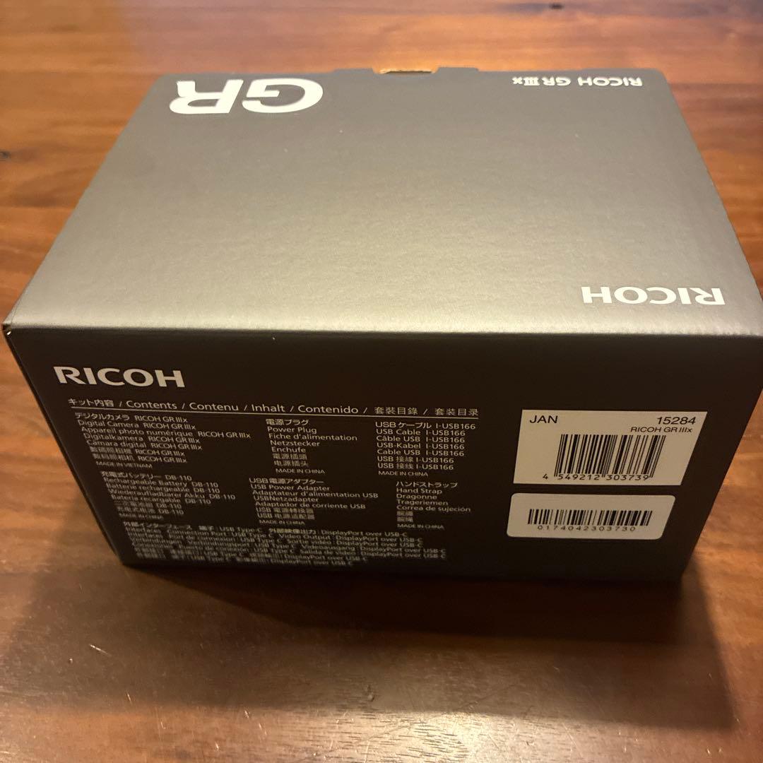 RICOH GR IIIx コンパクトデジタルカメラ　3年保証付き