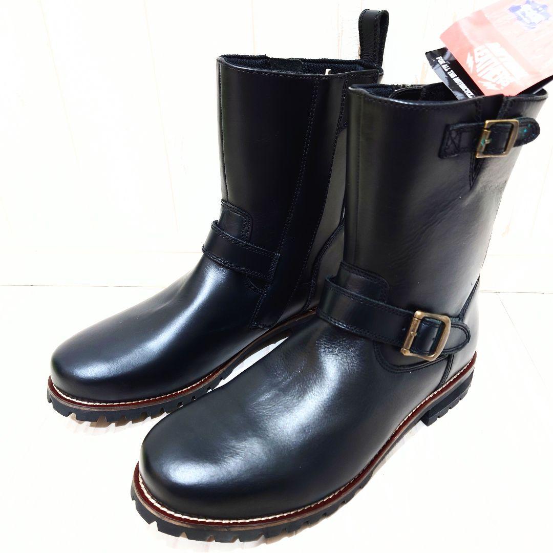 未使用 デイトナ 本革 バイクブーツ バイカーブーツ モーターサイクルブーツ