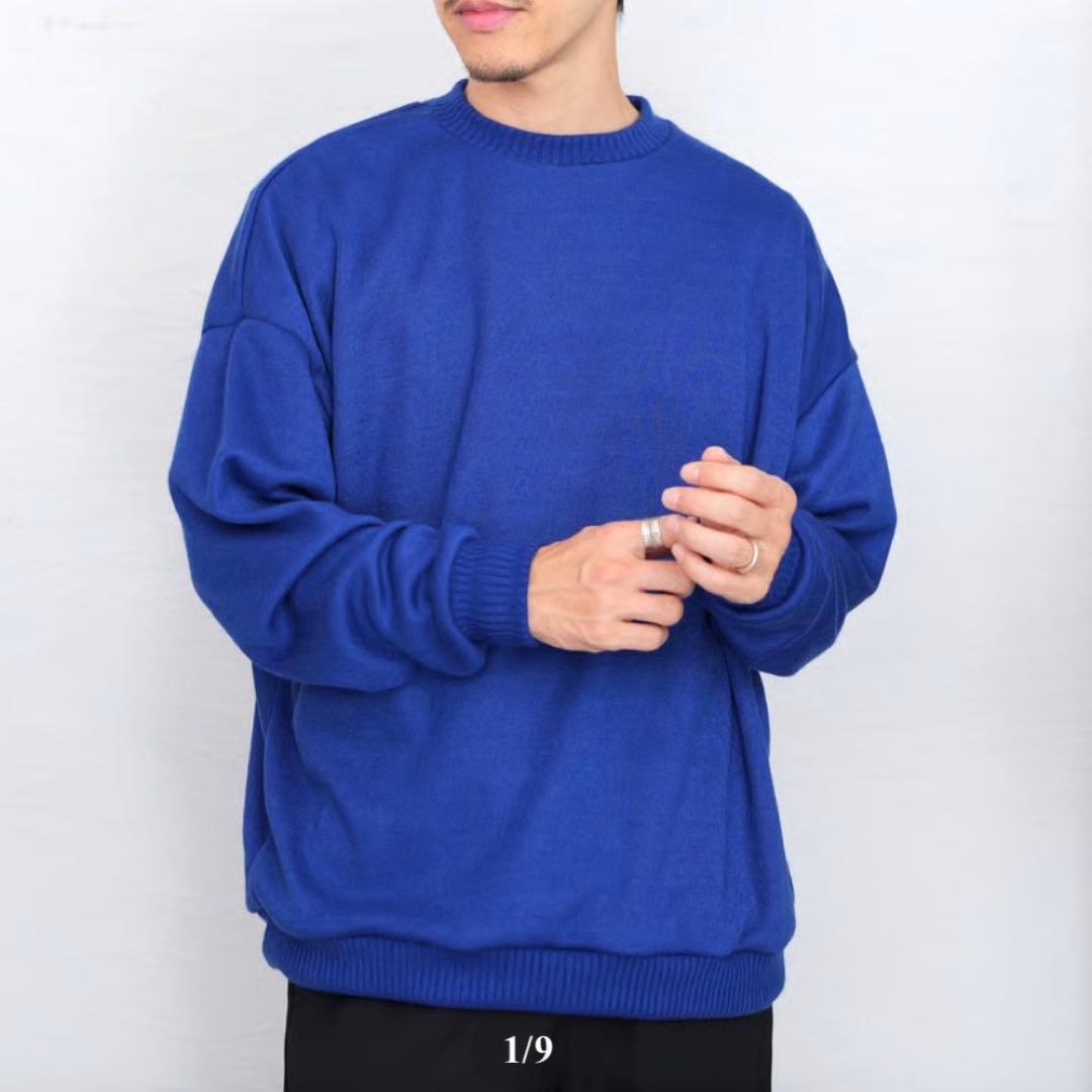 SO(大山シュン)  Blue \"Knit-sew\"