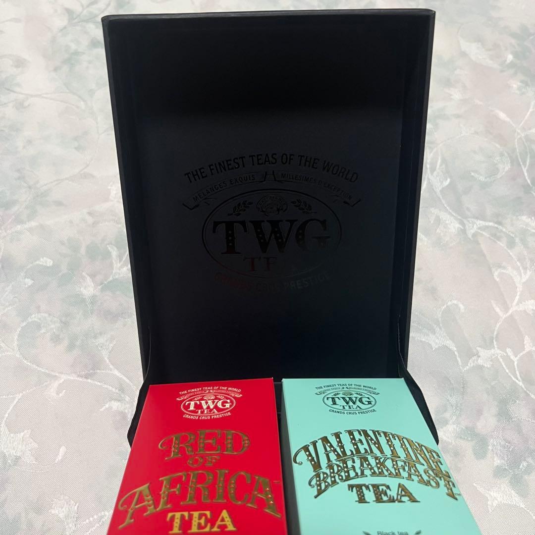 新品◎TWG紅茶BOX入り2缶セット