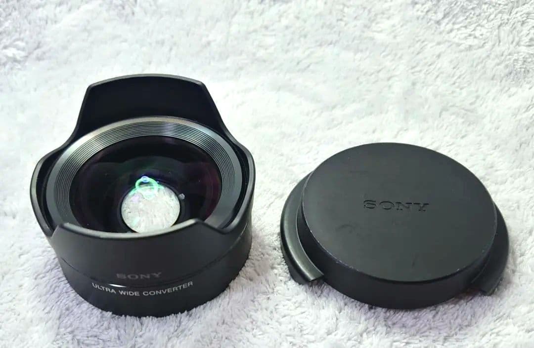 ♥SONY パンケーキレンズSEL16F28とワイドコンバーターVCL-ECU2